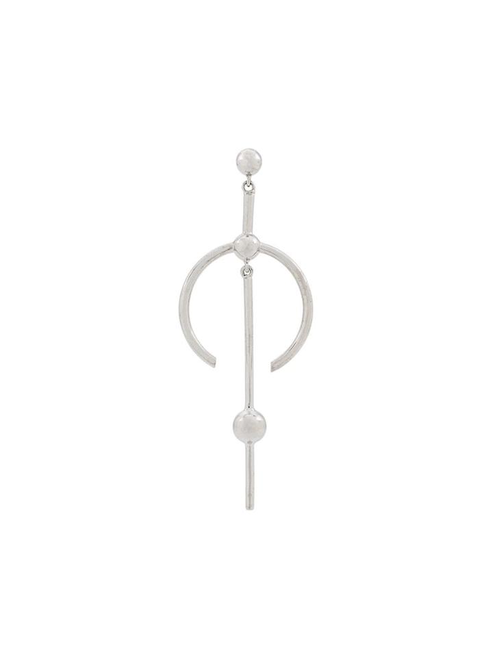 Maria Black Hydra Medi Earring - Silver