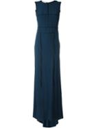 Cédric Charlier Bias Tape Geometric Detailing Dress