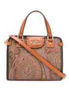 Etro Paisley-jacquard Tote - Brown