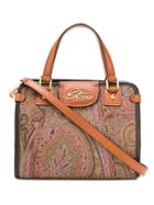 Etro Paisley-jacquard Tote - Brown