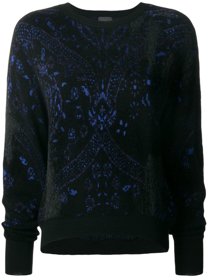 Just Cavalli Intarsia Sweater - Blue