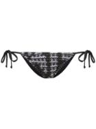 Cecilia Prado - Knit Bikini Bottom - Women - Acrylic/lurex/viscose - M, Black, Acrylic/lurex/viscose