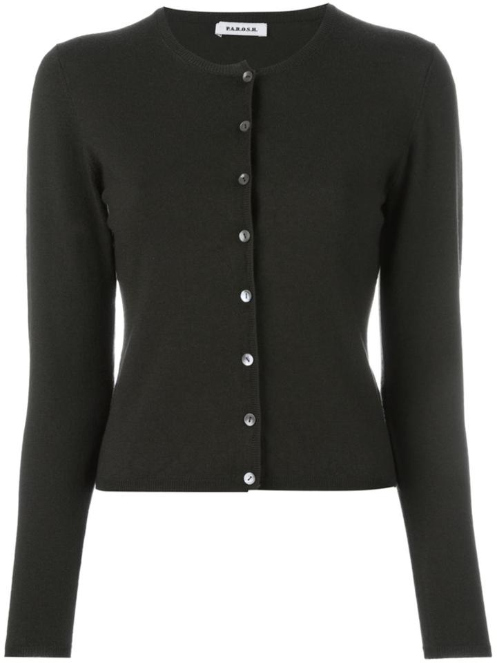 P.a.r.o.s.h. 'linsey' Cardigan - Green