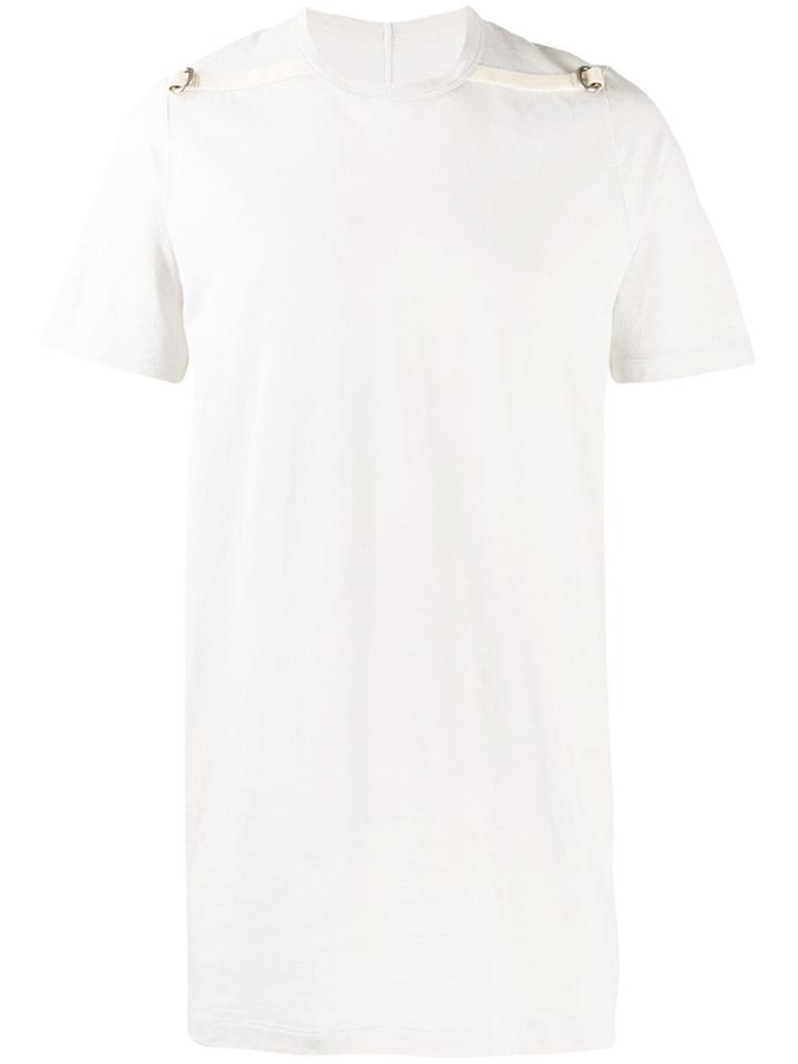 Rick Owens Buckle Detail T-shirt - Grey