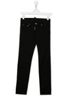 Dsquared2 Kids Teen Slim-fit Trousers - Black