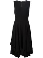 Co Flared Asymmetric Dress