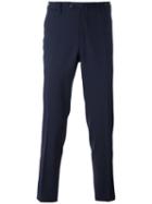Pt01 Slim-fit Trousers, Men's, Size: 46, Blue, Polyester/spandex/elastane/wool