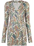 Dvf Diane Von Furstenberg Paisley Playsuit - Multicolour