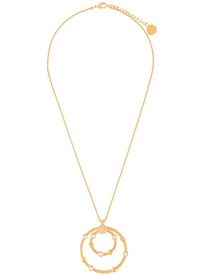 Versace Hoop Pendant Necklace
