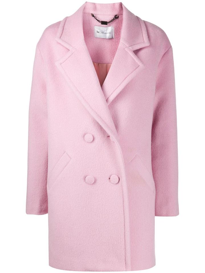 Be Blumarine Double-breasted Coat - Pink