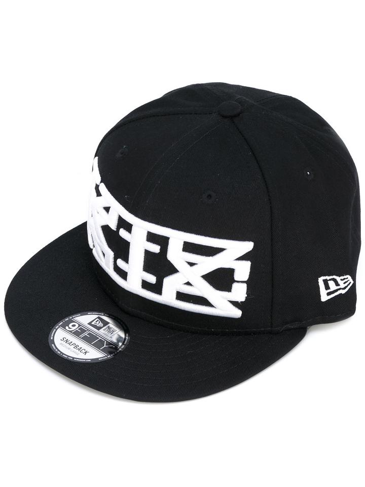 Ktz - Embroidered Baseball Cap - Men - Cotton - S, Black, Cotton
