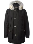 Woolrich Padded Fur Detail Jacket
