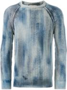 Nuur Faded Effect Crew Neck Jumper