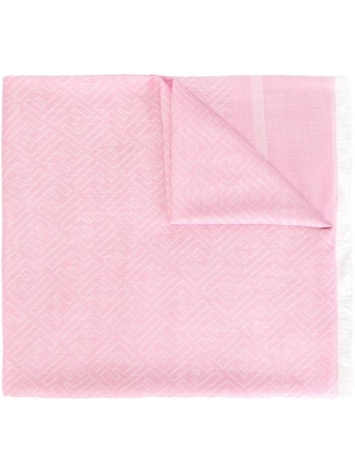 Fendi Ff Logo Scarf