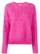 Helmut Lang Fine Knit Jumper - Pink & Purple