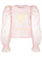 Victor & Rolf My Heart Will Go On Blouse - Pink