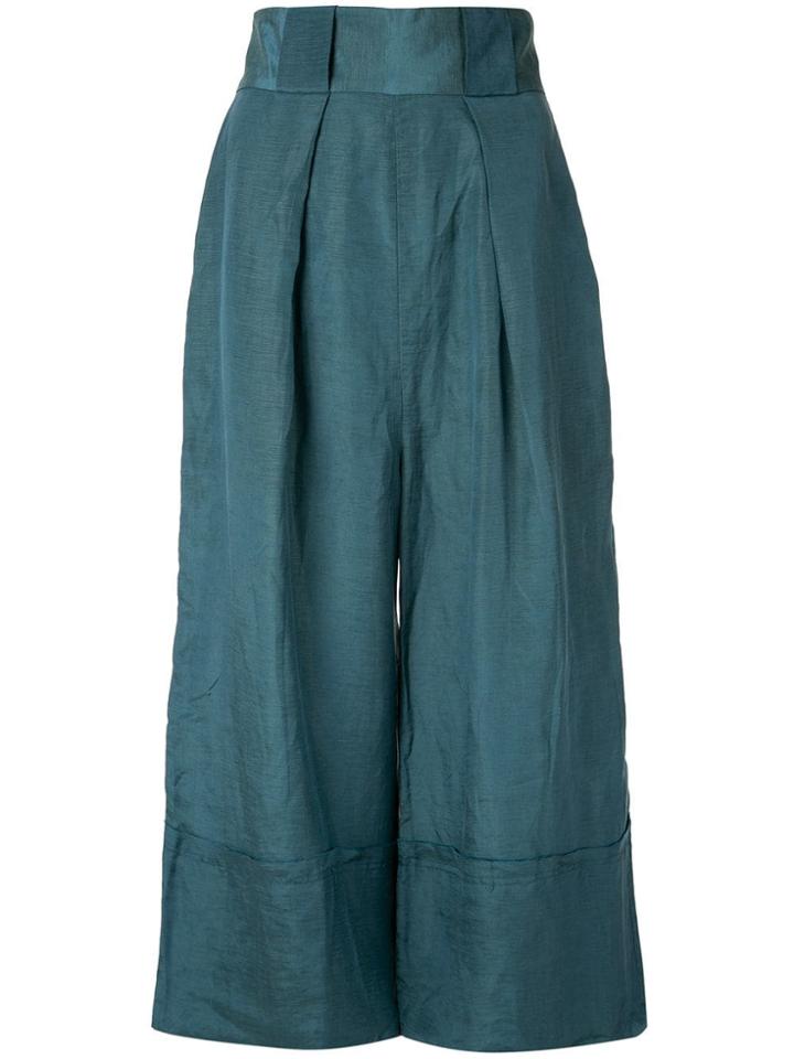 Kitx Fleeting Tuck Trousers - Blue