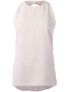 Akris Rear Keyhole Tank Top - Pink & Purple