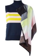 Emilio Pucci Draped Scarf Tank Top