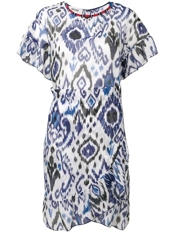 Bazar Deluxe Aztec Print Dress - Blue