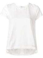 Blugirl Floral Panel T-shirt - White