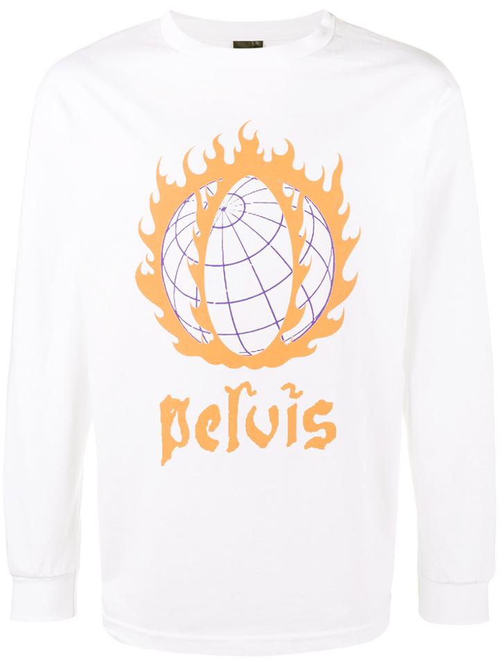 Pelvis White Global Meltdown T Shirt