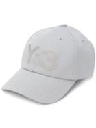 Y-3 Logo Baseball Cap - Grey