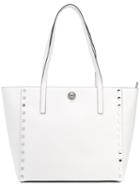 Michael Michael Kors - Studded Trim Tote Bag - Women - Leather - One Size, Women's, White, Leather