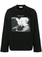 Ih Nom Uh Nit Photo Print Sweatshirt - Black