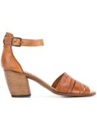 Pantanetti Ankle Strap Sandals - Brown
