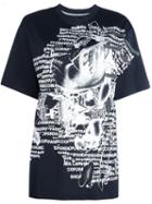 Nicopanda Graphic Print T-shirt, Women's, Size: Small, Black, Cotton