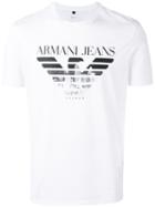 Armani Jeans - Logo T-shirt - Men - Cotton - S, White, Cotton