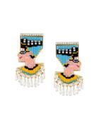 Shourouk 'nefertiti Bo' Clip-on Earrings
