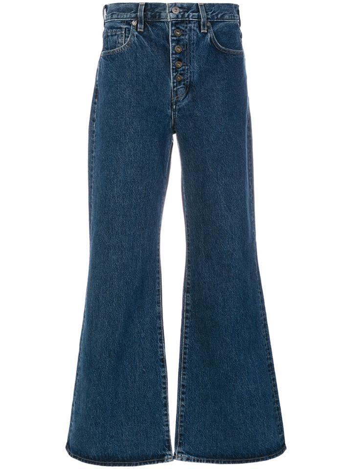 Levi's: Made & Crafted Classic Wide-leg Jeans - Blue