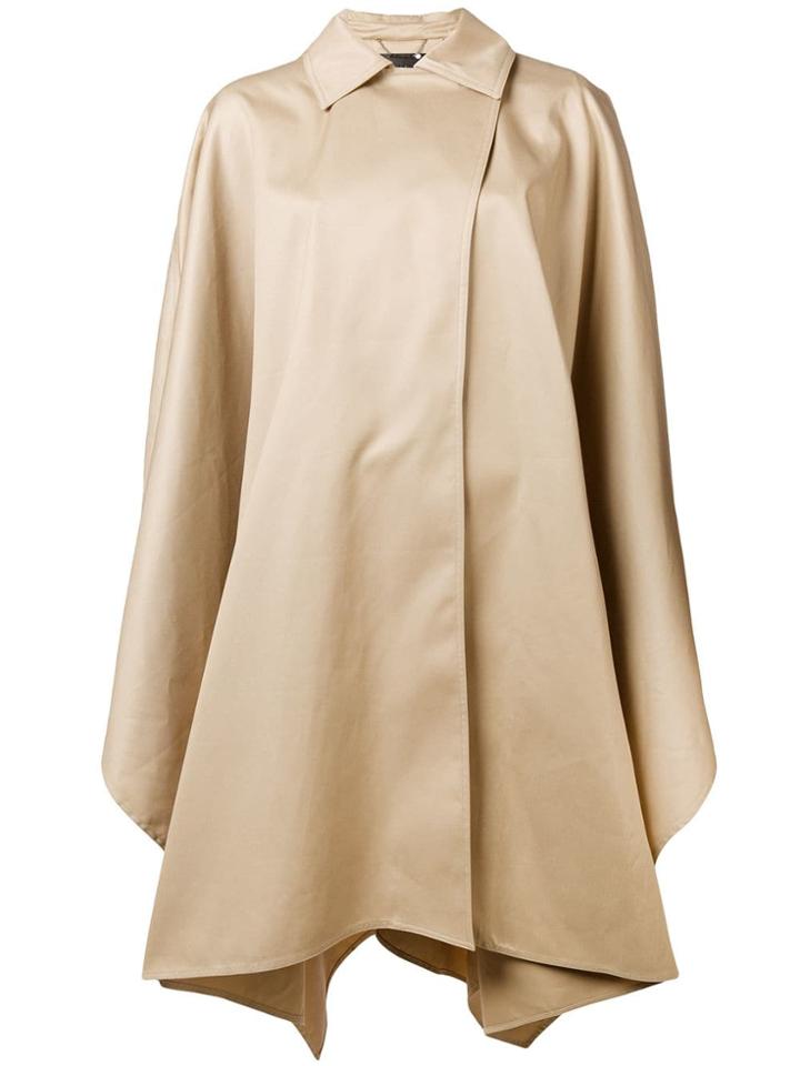 Givenchy Classic Midi Cape - Nude & Neutrals