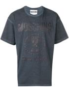 Moschino Tie-dye Logo T-shirt - Blue