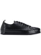Ann Demeulemeester Washed Nero Trainers - Black