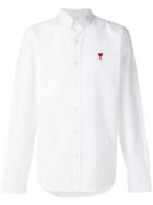 Ami Paris Ami De Coeur Button-down Shirt - White