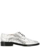Clergerie Snakeskin Print Shoes - Silver