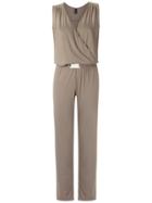 Lygia & Nanny Panelled Jumpsuit - Brown