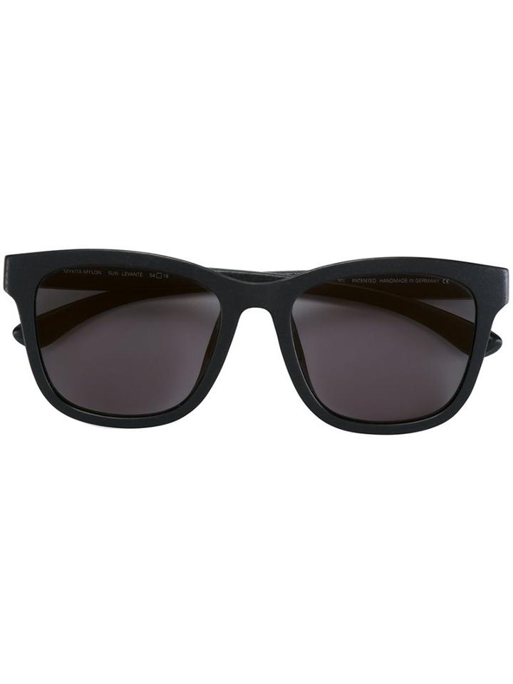 Mykita 'levante' Sunglasses, Adult Unisex, Black, Polyamide