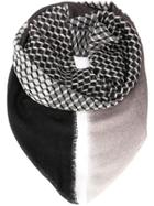 Pierre Hardy Cube Print Scarf - Black