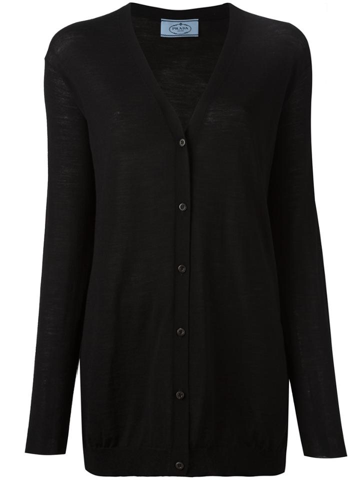 Prada Classic Cardigan - Black