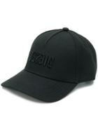 Diesel 3d Logo Baseball Cap - Black