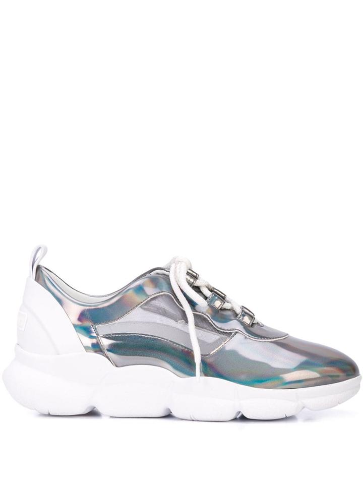 Suecomma Bonnie Holographic Sneakers - Silver