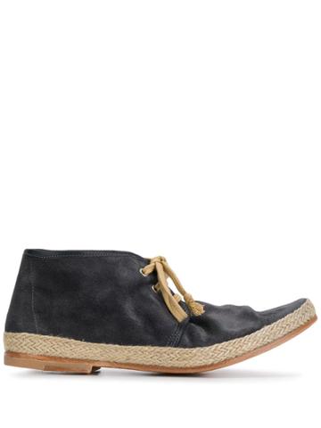 N.d.c. Made By Hand Lace-up Ankle Boots - Blue