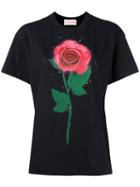 'beauty And The Beast' T-shirt - Women - Organic Cotton - S, Black, Organic Cotton, Christopher Kane