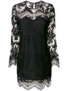 Just Cavalli Lace Dress - Black