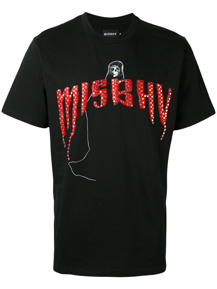 Misbhv - Logo Printed T-shirt - Men - Cotton - S, Black, Cotton