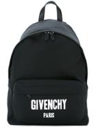 Givenchy Logo Print Backpack - Black
